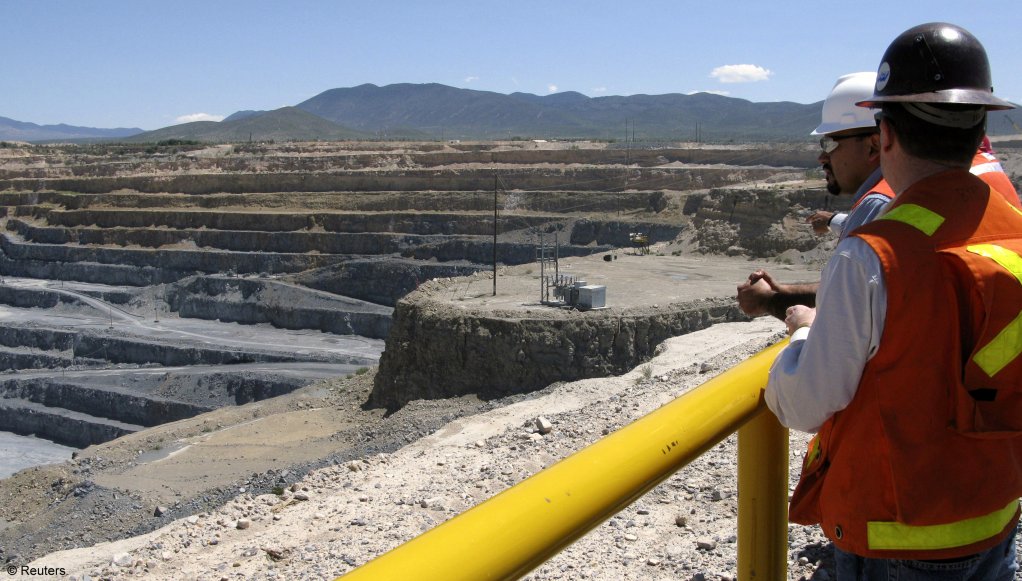 Newmont owns the Peñasquito mine, in Mexico.