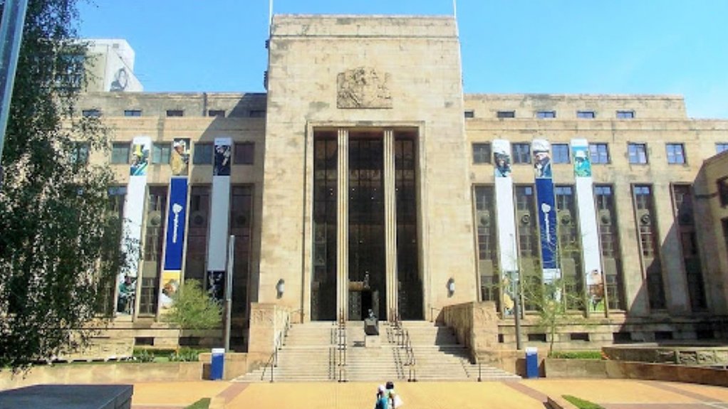 Historic Anglo American building.