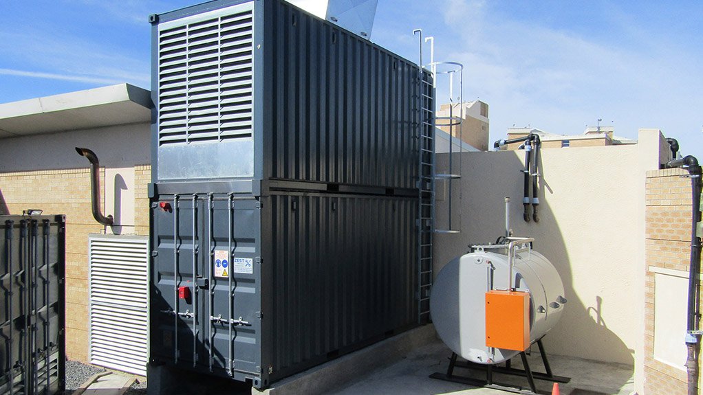 The genset installation provided by Zest WEG will expand the hospital’s standby generating capacity to 1 MVA continuous rating, allowing 100% of the institution’s functions to continue as normal during periods of load-shedding.