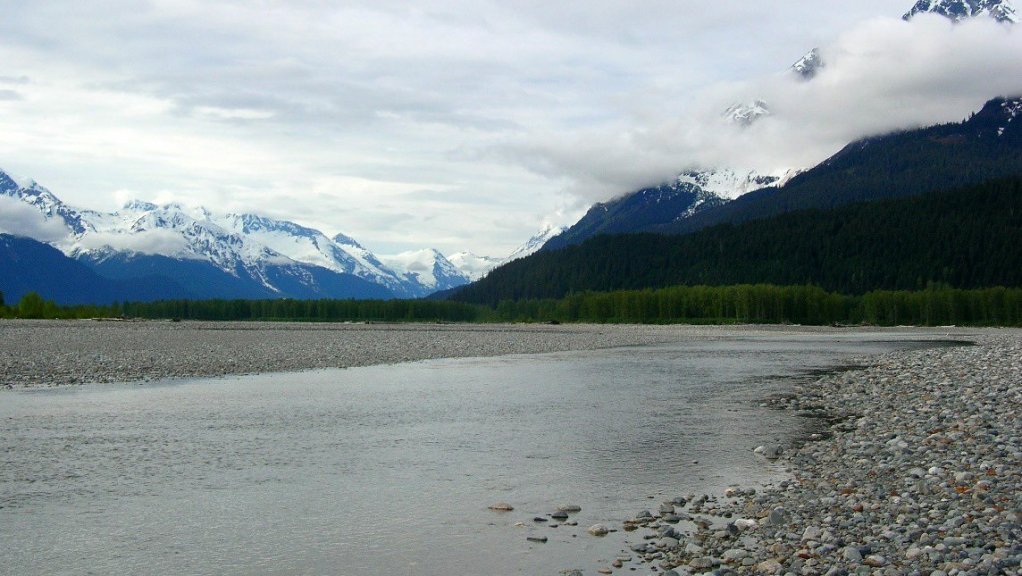The Tulsequah river near Canarc Resources' New Polaris gold project, in British Columbia.