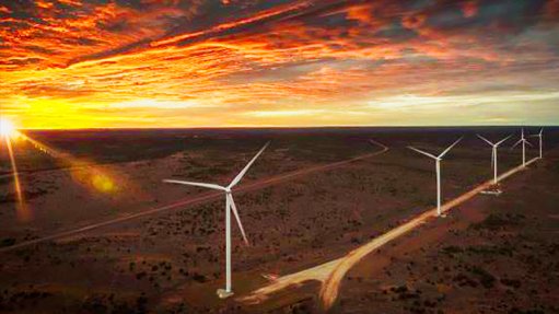 Wind turbines at Gold Fields’ Agnew gold mine in Western Australia.