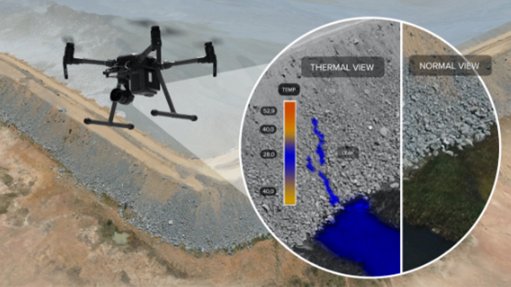 The benefits of using drones for thermal leak inspections on tailings dams