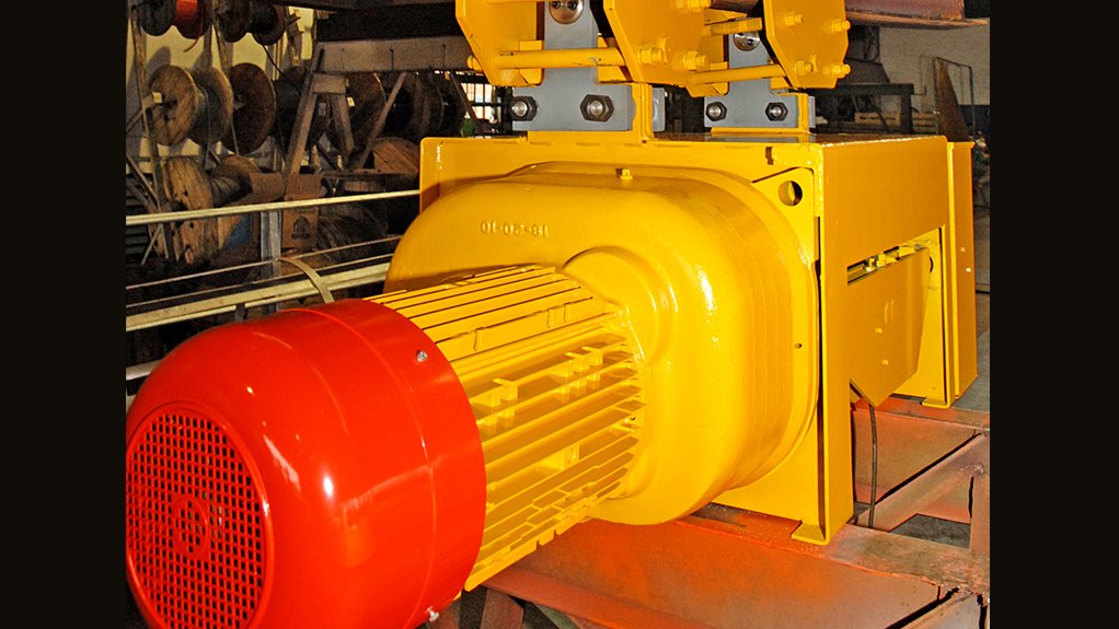 Explosion-proof hoists for Kusile coal conveyors