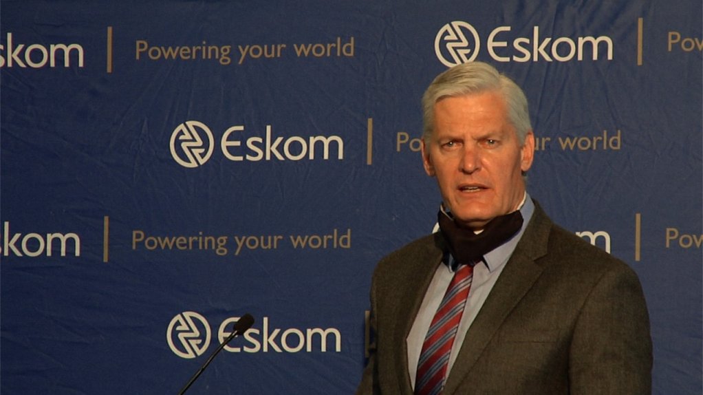 Eskom CEO Andre de Ruyter 