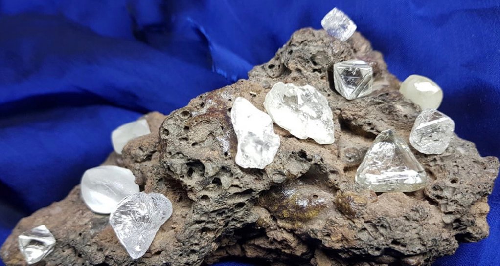 South Africa's exceptional alluvial diamonds.