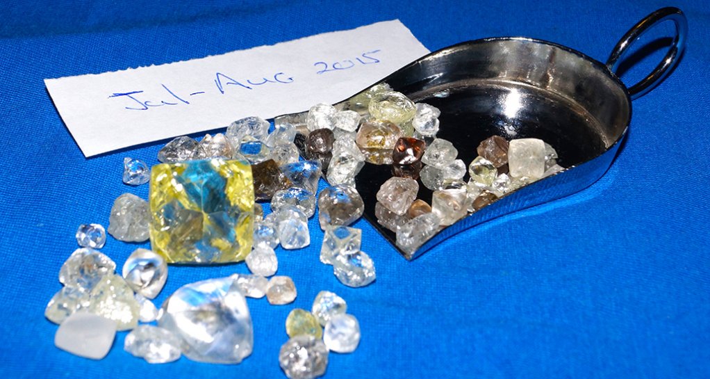South Africa's exceptional alluvial diamonds.