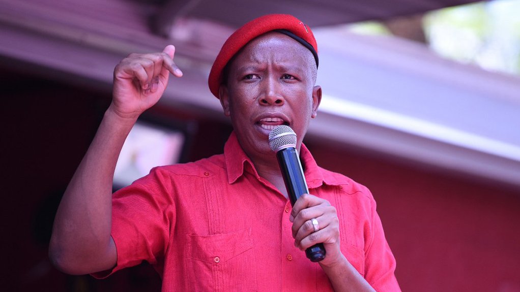 EFF leader Julius Malema