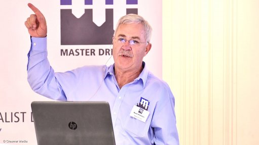 Master Drilling CEO Danie Pretorius