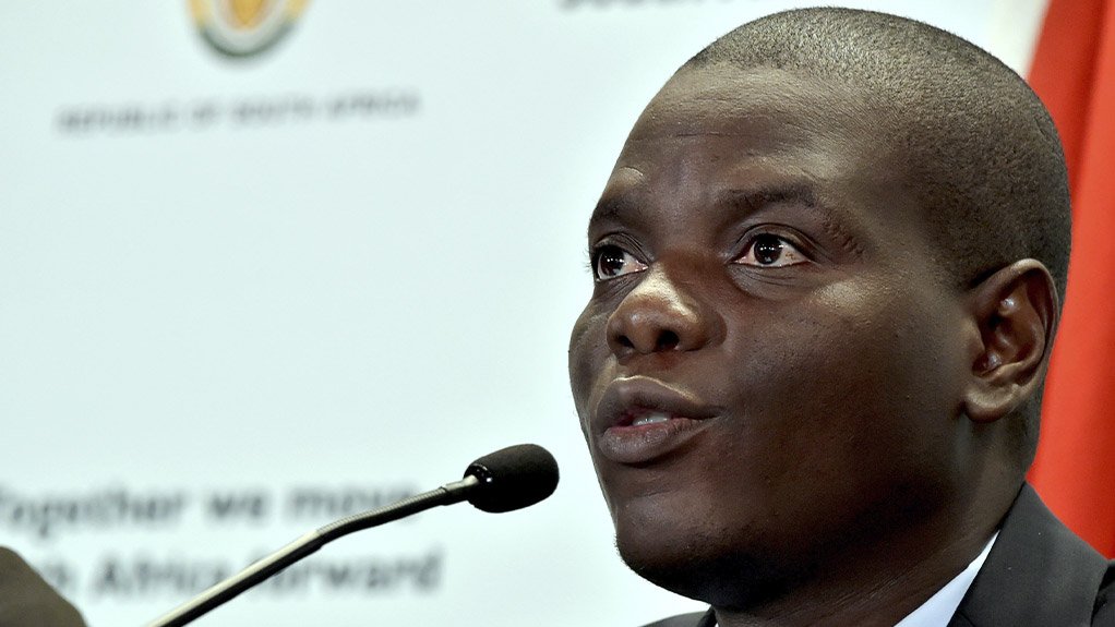 Justice Minister Ronald Lamola