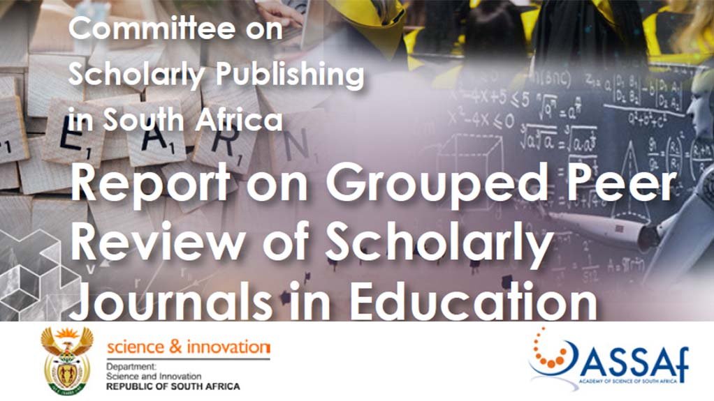 Report on Grouped Peer Review of Scholarly Journals in Education