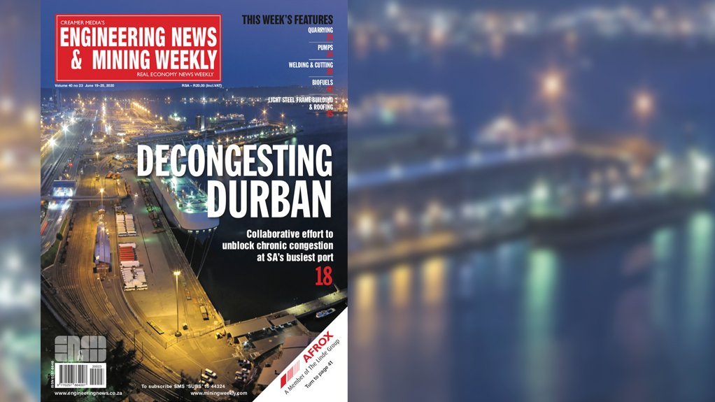 Engineering News & Mining Weekly e-magazine now available