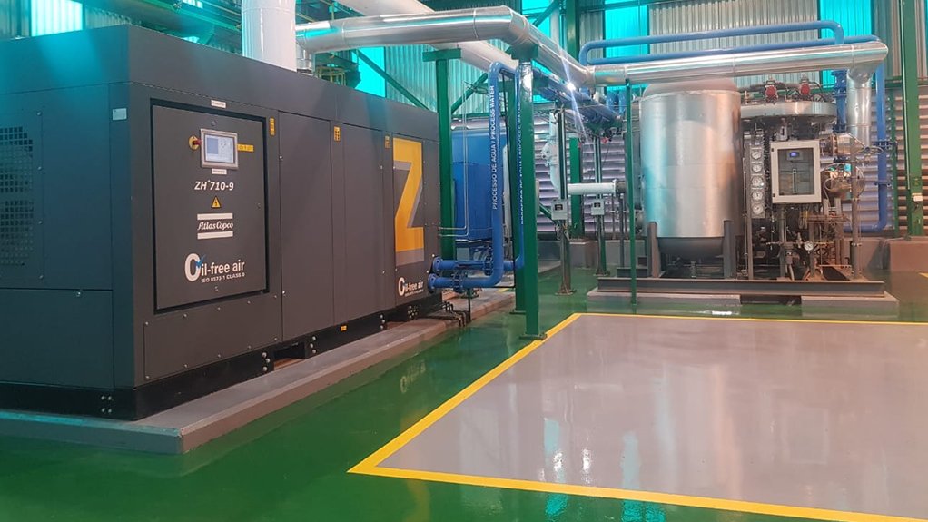 COMPRESSED AIR EXPANSION PROJECT
Lesedi upgraded the compressed air installation plant by adding an extra compressor with its own heat of compression dryer
