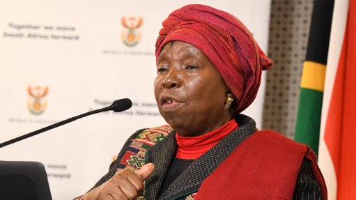 Cogta Minister Nkosazana Dlamini-Zuma