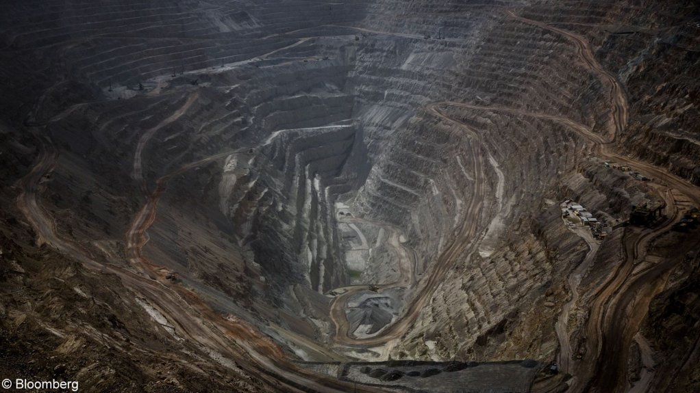 Codelco's Chuquicamata openpit copper mine, Chile.