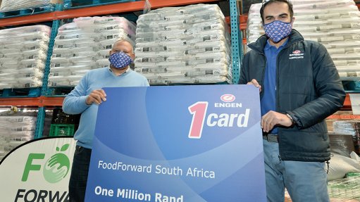 Engen pledges R1m fuel to FoodForward SA