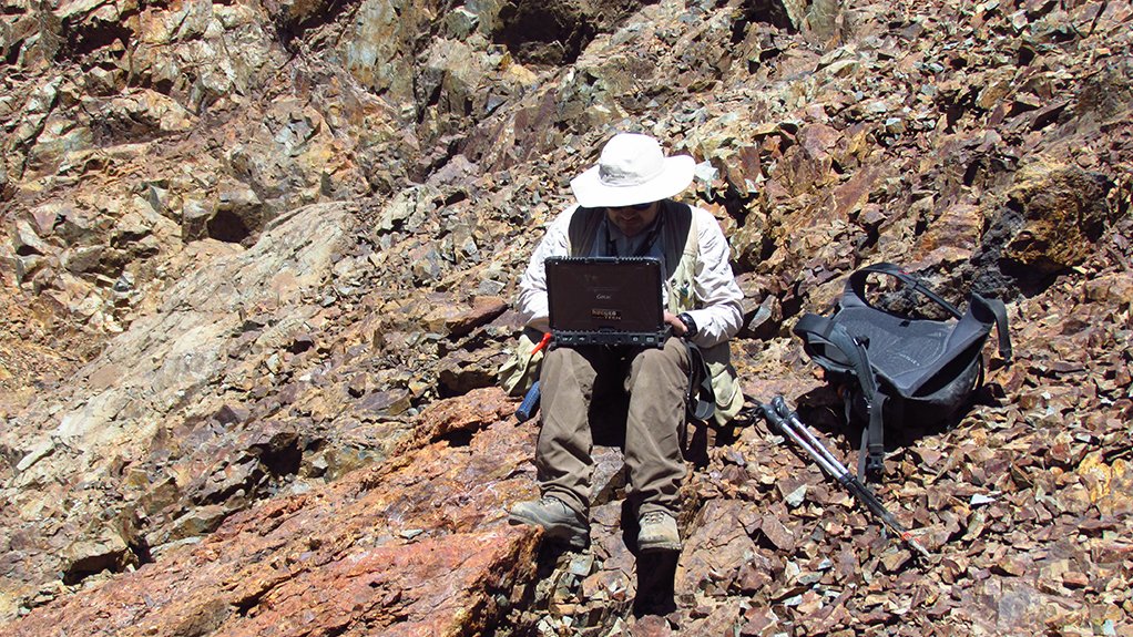 Chile-based mining company EMSA uses Getac fully rugged tablet F110 to help complete challenging exploration and mining operations in harsh desert environments