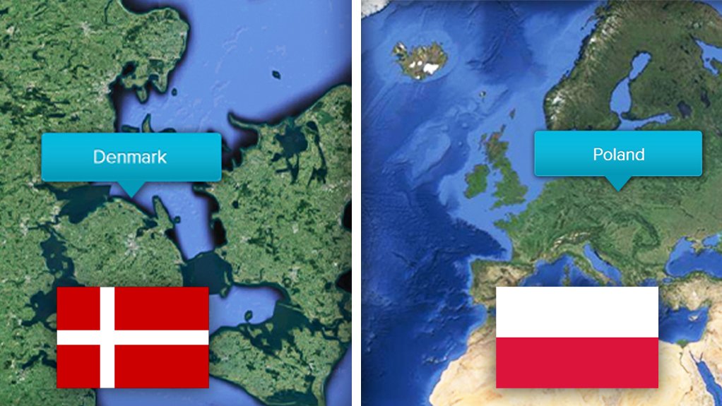 Baltic Pipe project, Denmark and Poland