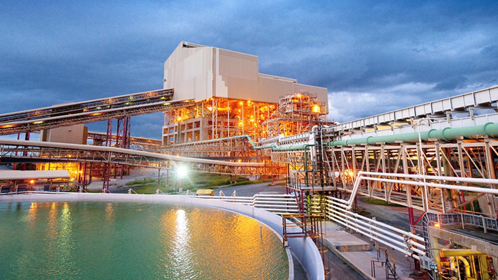 Venetia Mine process plant.