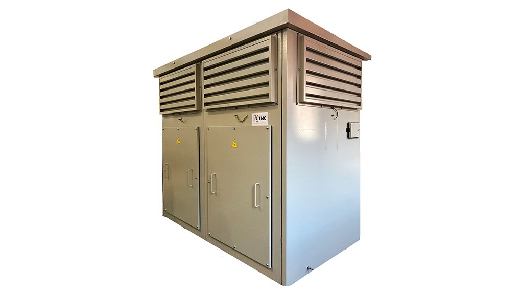 A non-flammable and self-extinguishing transformer suitable for fire hazard conditions.