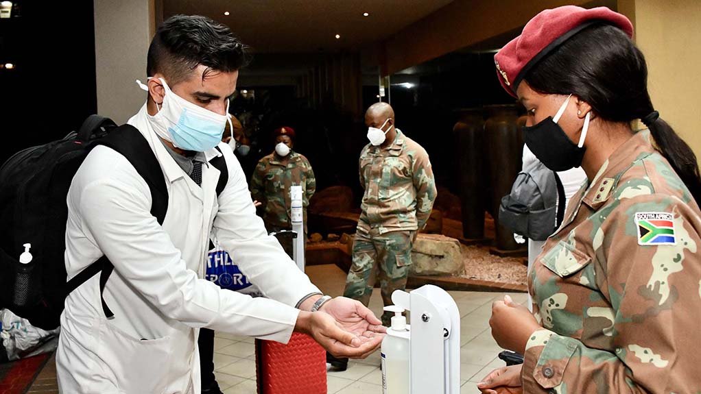 SANDF medical team touches town in Eastern Cape to help in hospitals