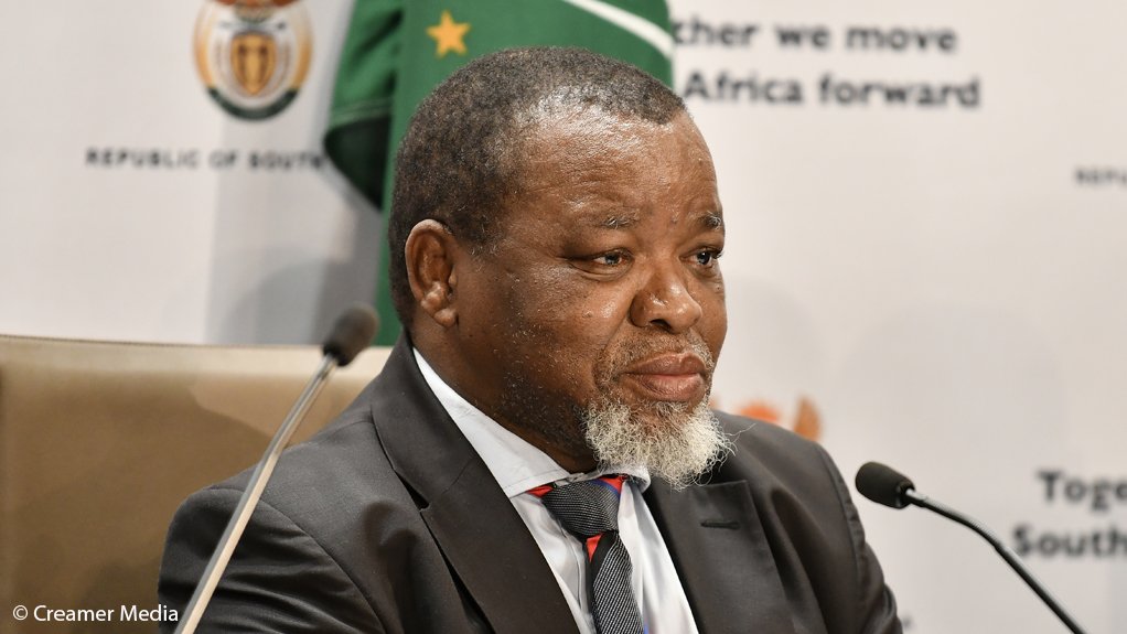 Mineral Resources and Energy Minister Gwede Mantashe