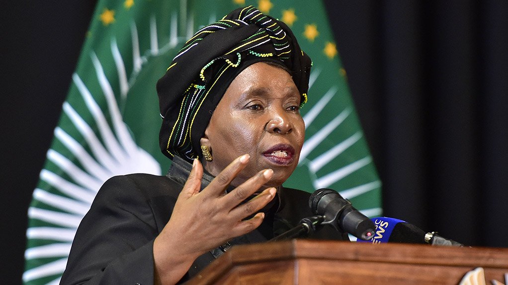 Minister of Cooperative Governance, Dr Nkosazana Dlamini-Zuma