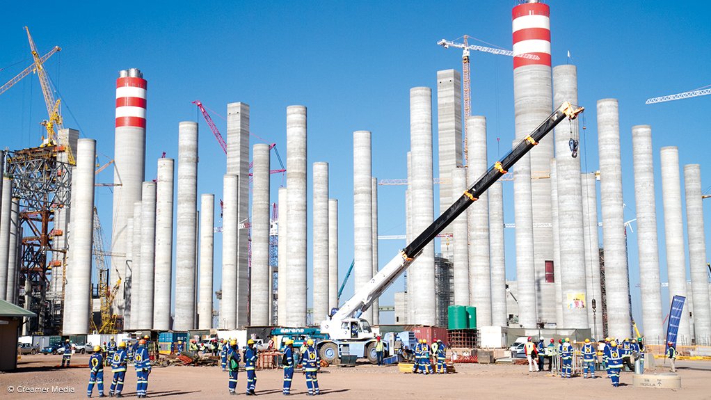 GROWTH POINT 
About 18 000 jobs were created during the peak of construction at Eskom’s Medupi power plant 