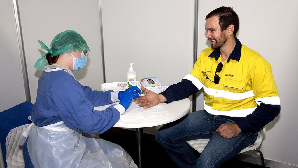 IMMUNE BOOST The introduction of measures to prevent the spread of Covid-19 has meant that mining in Australia continued largely unabated