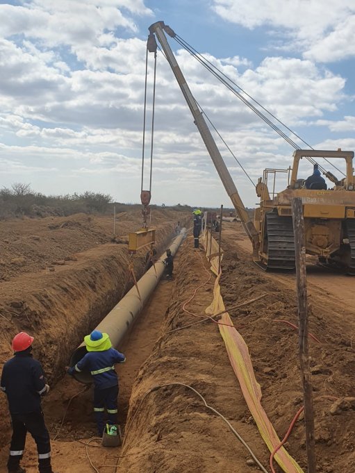 Water infrastructure project on course 