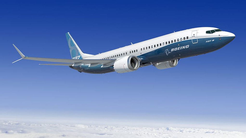 A Boeing 737 MAX 8, now apparently being called a 737-8