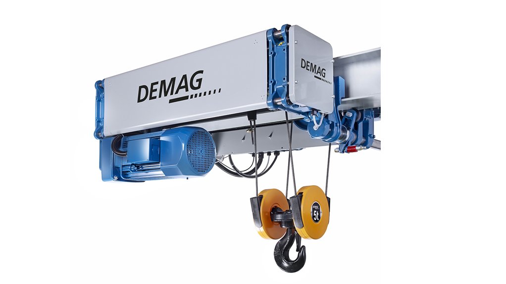 Demag wheel drives and rope hoists offer versatility and reliability