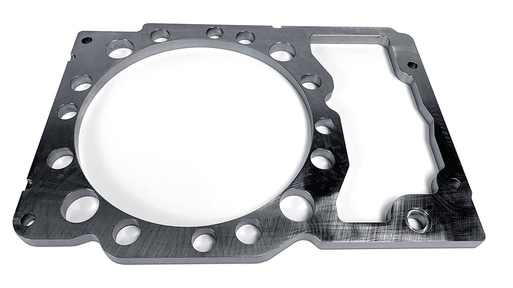 Steel spacer plate for CAT 3500 engines from IPD