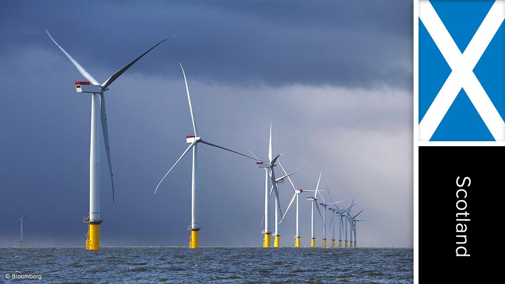 Seagreen 1 offshore wind farm, UK