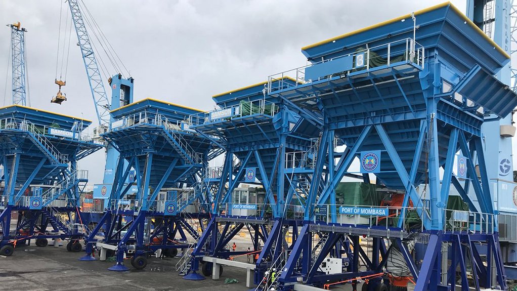 BREATHING EASY
The Samson Eco Hoppers installed at Kenya’s Port of Mombasa have significantly improved port facilities and minimised the environmental impact of bulk handling operations at the harbour