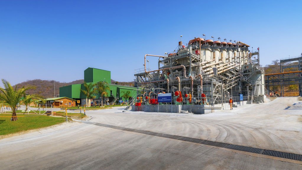Amplats' Unki concentrator plant
