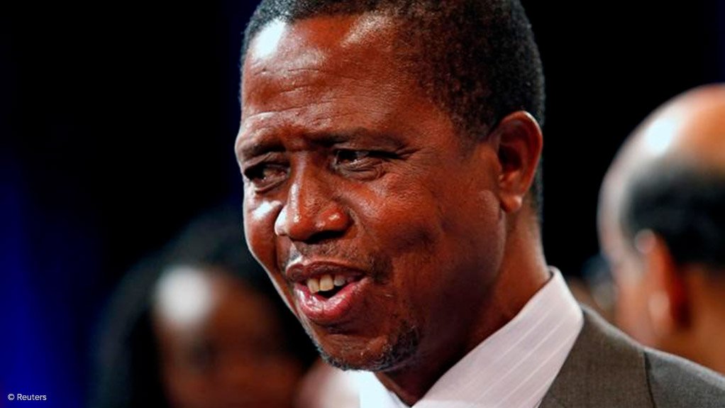 Zambian President Edgar Lungu