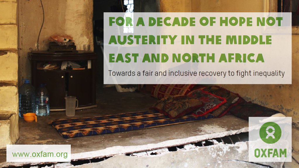 For a Decade of Hope Not Austerity in the Middle East and North Africa