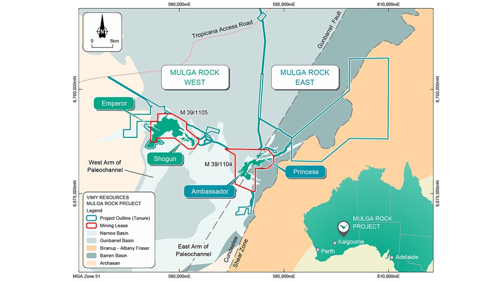Mulga Rock uranium project, Australia