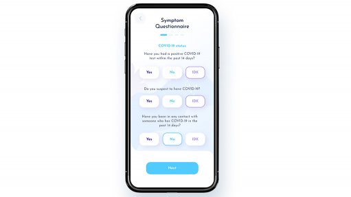 South African company launches AI-based Covid-19 risk screening mobile app