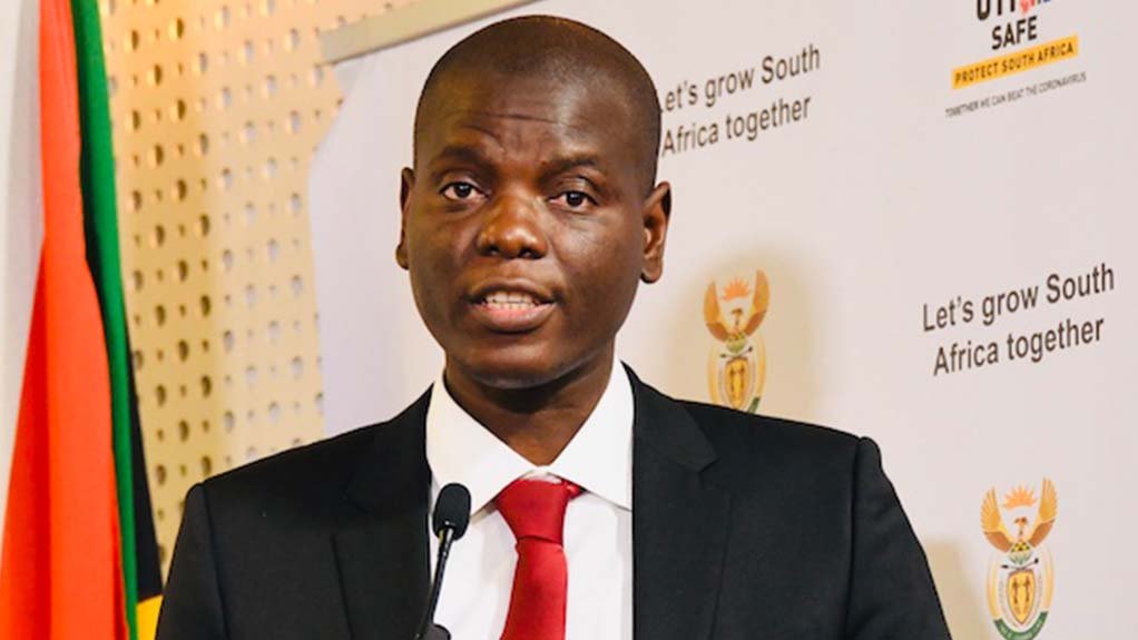 Justice & Correctional Services Minister Ronald Lamola