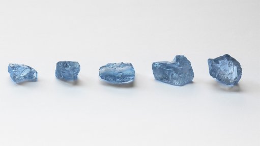 Petra recovers five blue diamonds at Cullinan mine