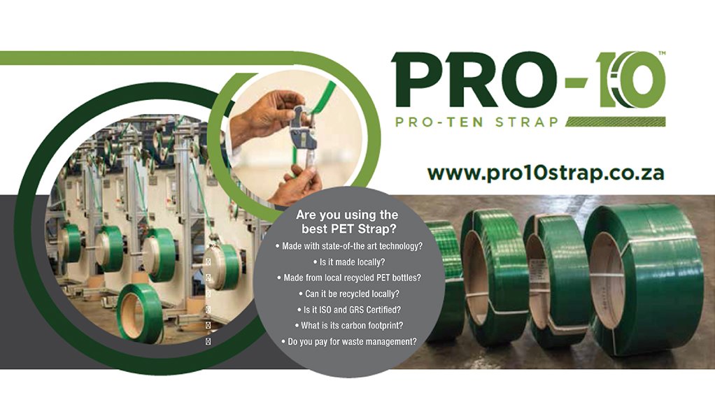 PRO-10 STRAPTM  – South Africa’s state-of-the-art PET strapping solution
