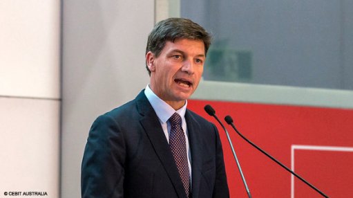 Energy and Emissions Reductions Minister Angus Taylor 