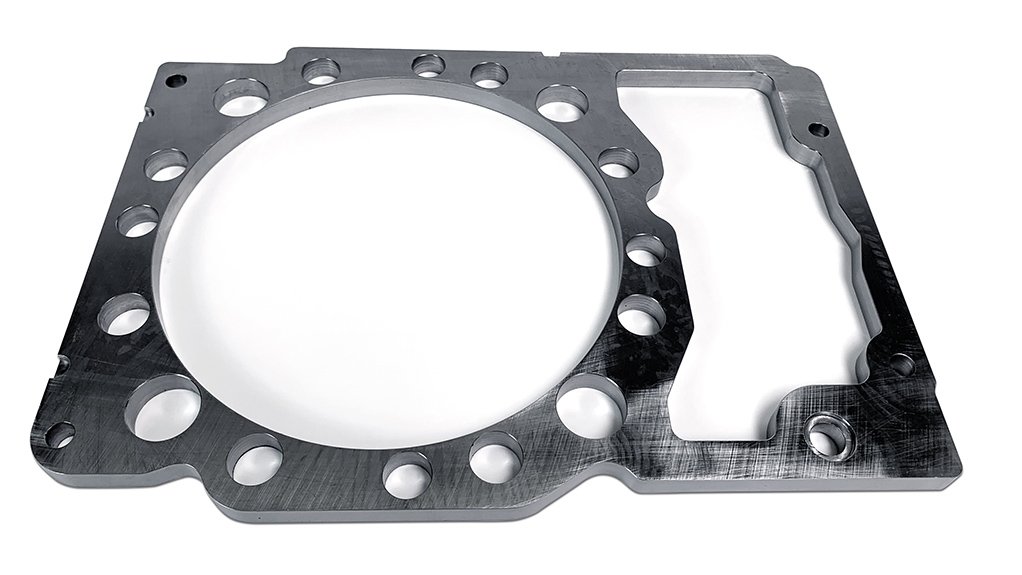 The IPD steel spacer plate for the CAT 3500 series engines