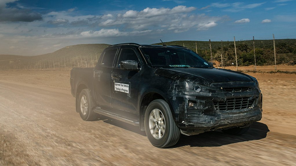 Local testing of the new generation D-Max bakkie