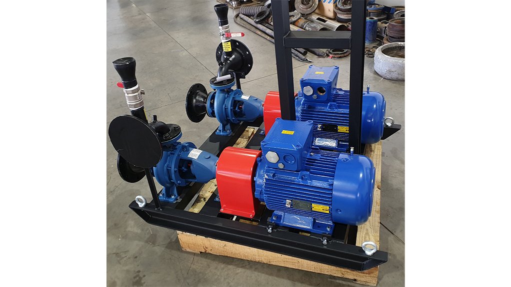 EXPLOSION PROTECTION 
The MRS supplied flameproof pumps are designed and manufactured strong enough to contain an explosion and prevent a flame or heat from escaping that could ignite mine damps 
