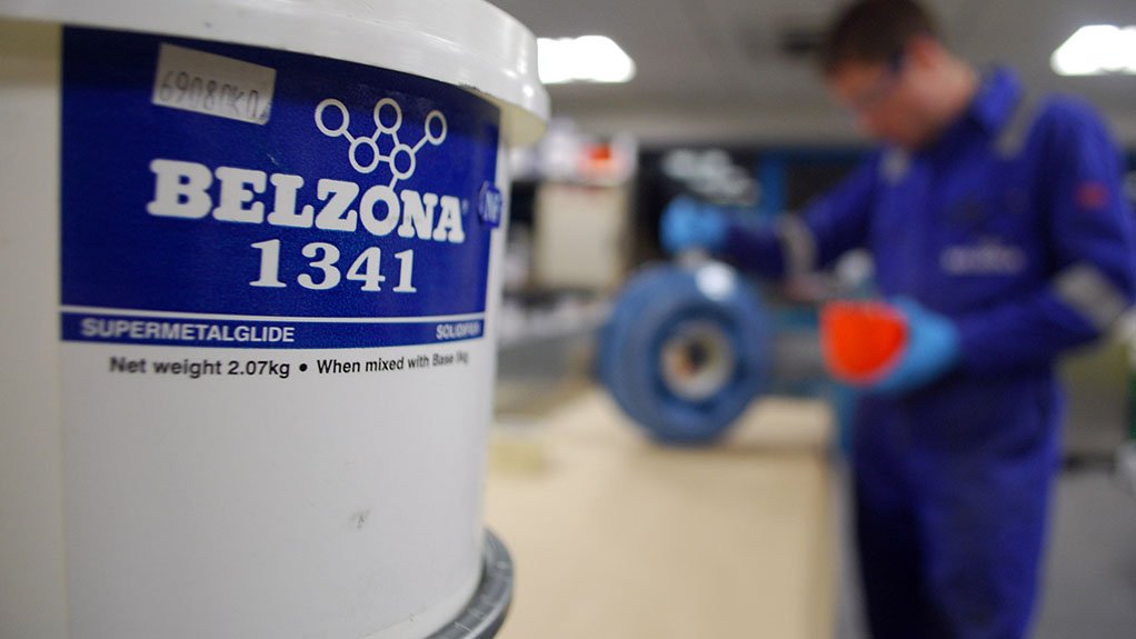 COATED UP 
Belzona 1341 Supermetalglide is a 2-part epoxy coating designed to improve efficiency of pumps while protecting them from the effects of erosion and corrosion 