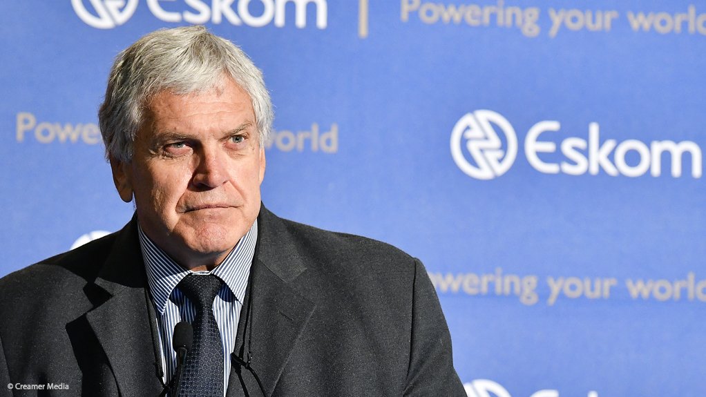 Eskom COO Jan Oberholzer 