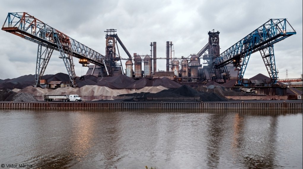 ArcelorMittal's Cleveland blast furnaces.