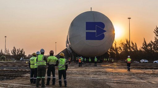 BIG BOY
Bidvest Tank Terminal’s large-scale mounded LPG storage facility in Richards Bay was scheduled for completion this year

